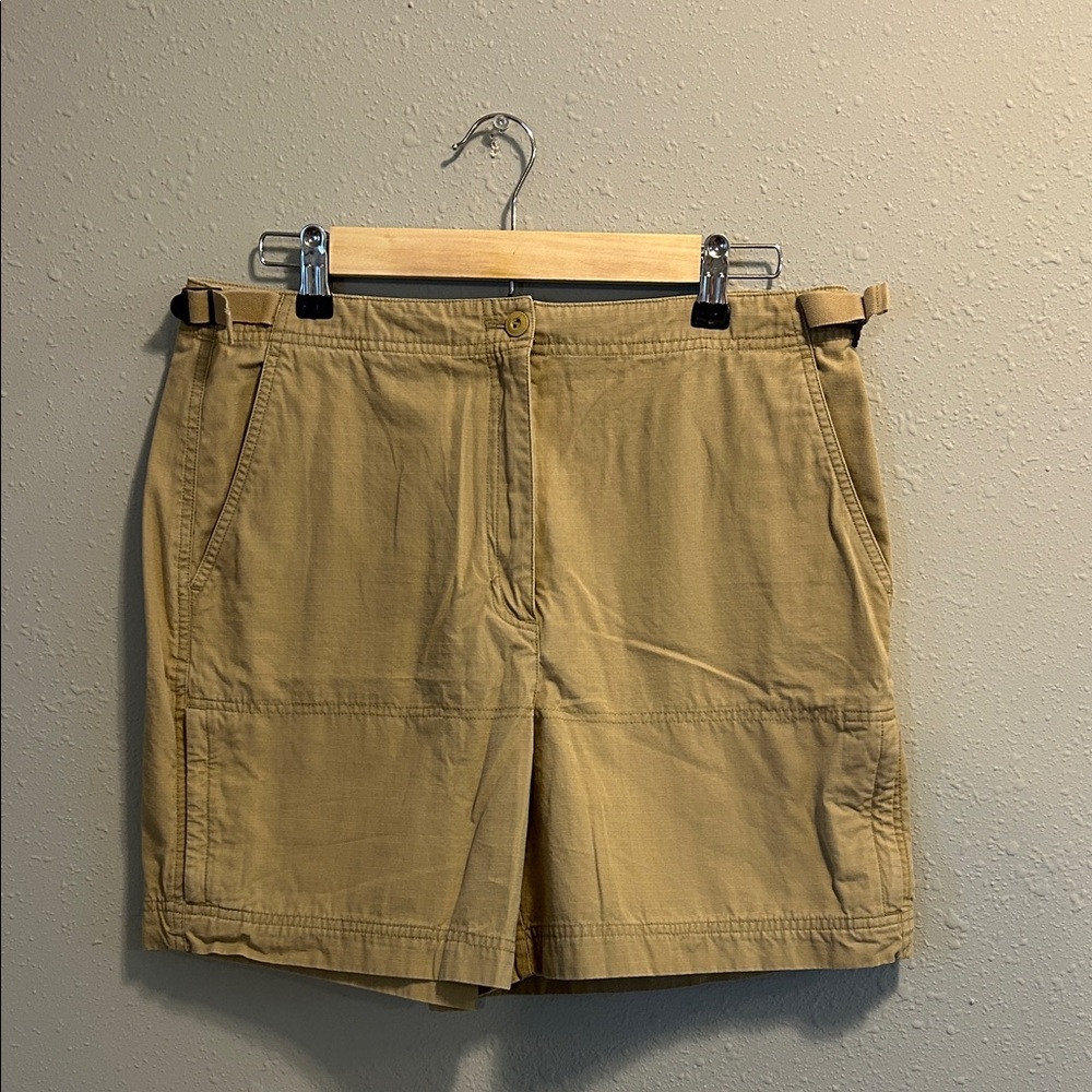 Vintage Ralph Lauren Beige Khaki Midi Shorts